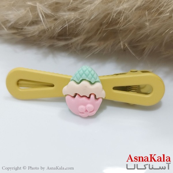 گیره مو زنانه انبری آبرنگی کد HAIR131110W