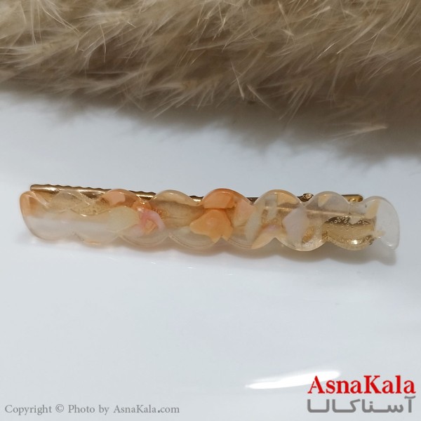 گیره مو زنانه انبری آبرنگی کد HAIR131128W