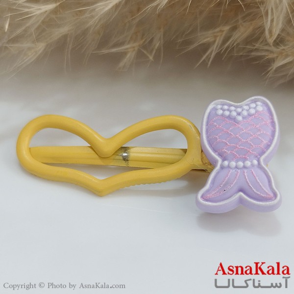 گیره مو زنانه انبری آبرنگی کد HAIR131129W