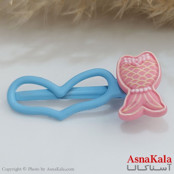 گیره مو زنانه انبری آبرنگی کد HAIR131132W