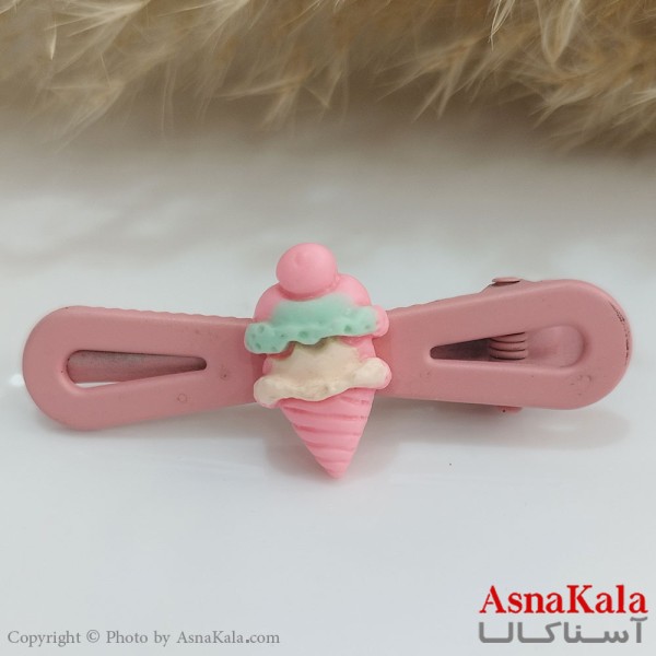 گیره مو زنانه انبری آبرنگی کد HAIR131150W