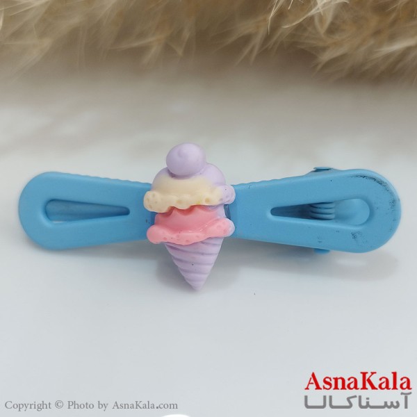 گیره مو زنانه انبری آبرنگی کد HAIR131152W