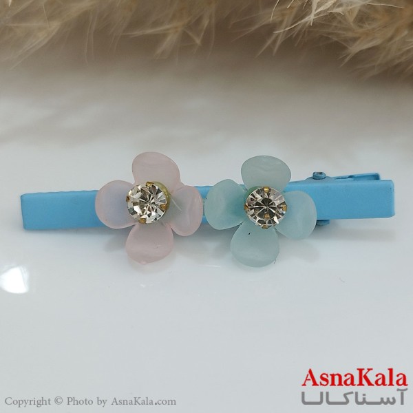 گیره مو زنانه انبری آبرنگی کد HAIR131159W