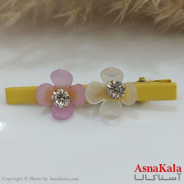 گیره مو زنانه انبری آبرنگی کد HAIR131161W