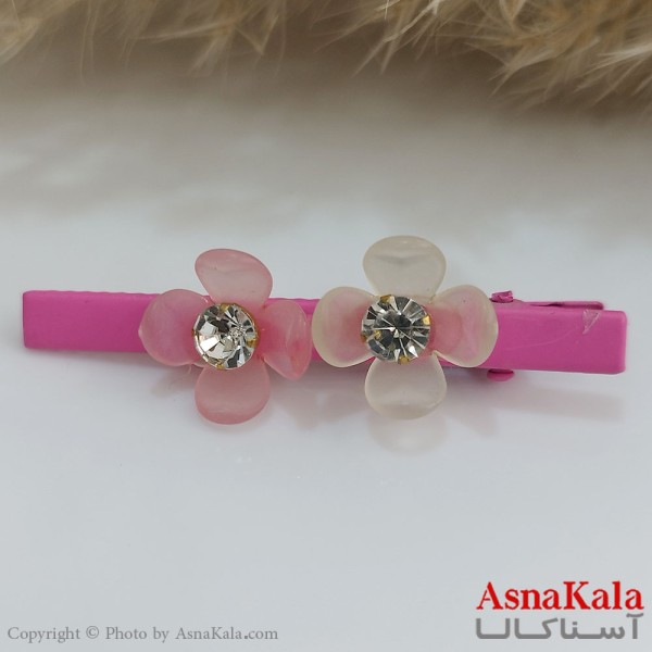 گیره مو زنانه انبری آبرنگی کد HAIR131169W