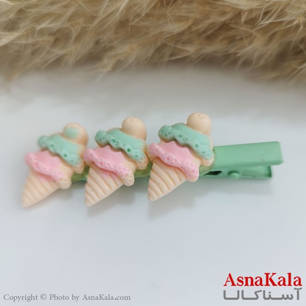 گیره مو زنانه انبری عروسکی کد HAIR131210W