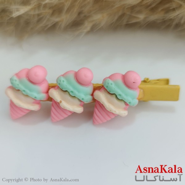 گیره مو زنانه انبری عروسکی کد HAIR131212W