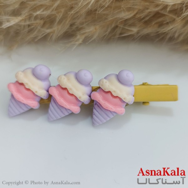 گیره مو زنانه انبری عروسکی کد HAIR131214W