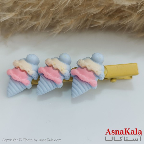 گیره مو زنانه انبری عروسکی کد HAIR131217W