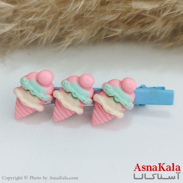 گیره مو زنانه انبری عروسکی کد HAIR131219W