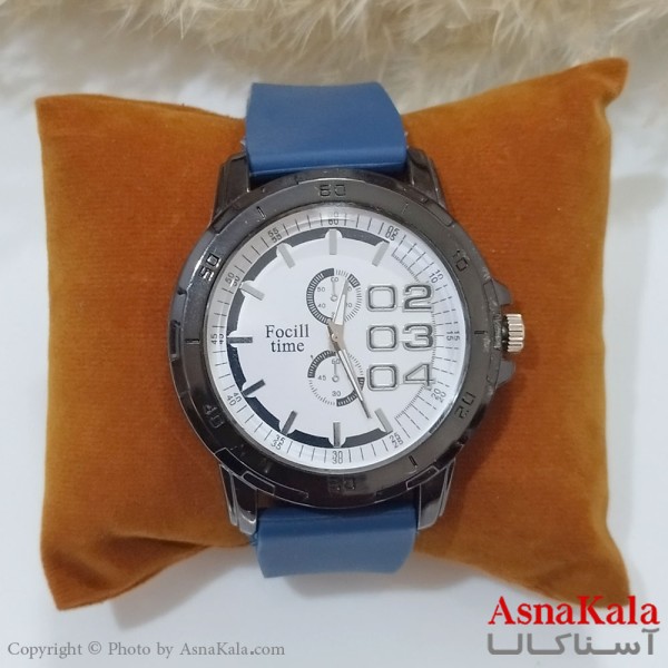 ساعت مردانه چرم کلاسیک کد WTCH11444W