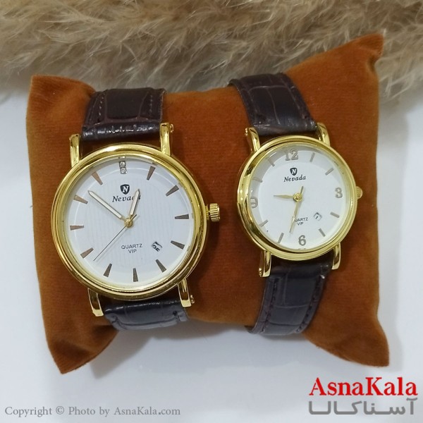 ساعت مچی ست مردانه و زنانه نوادا کد WTCH11452W