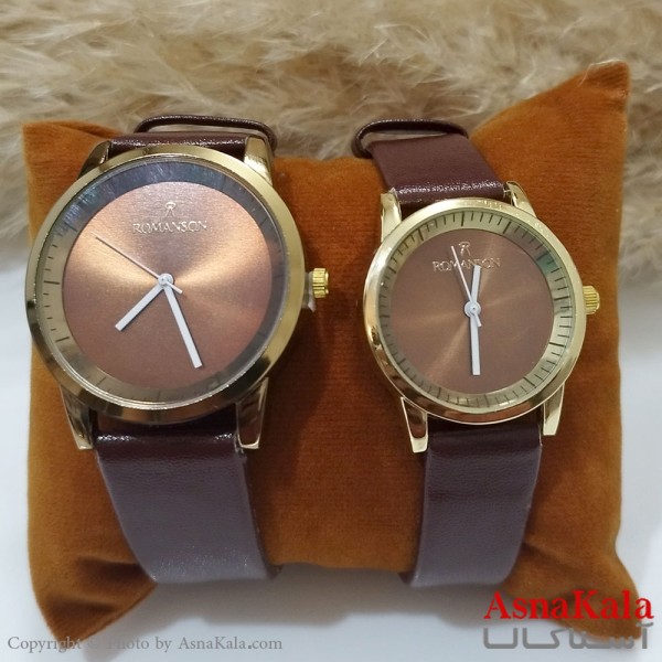 ساعت مچی ست مردانه و زنانه رومانسون کد WTCH11453W