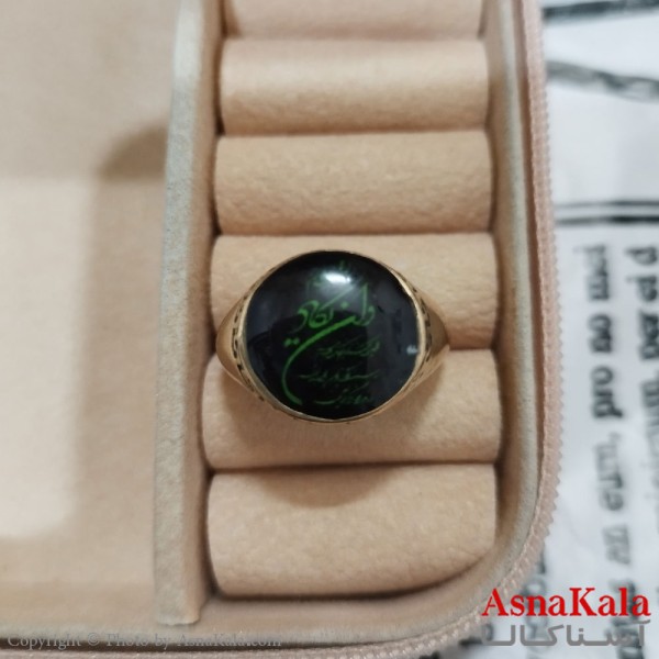 انگشتر طلاروس مردانه نگیندار وان یکاد کد ANG191393W