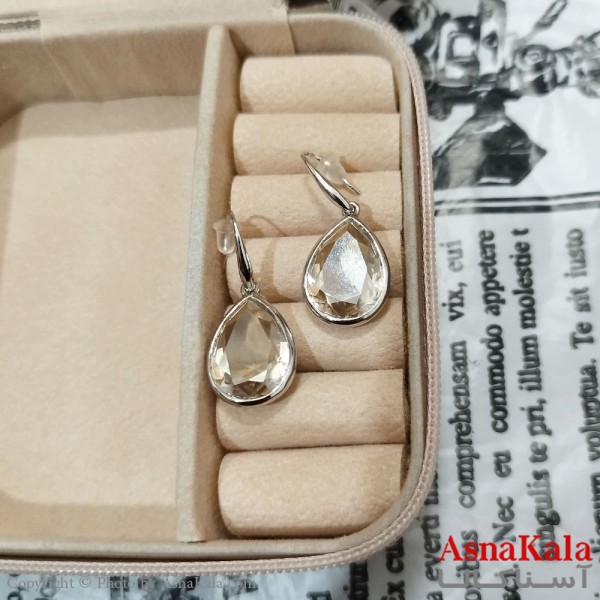 گوشواره آویز نگین دار سواروسکی  SWAROVSKI کد GSH1521735W