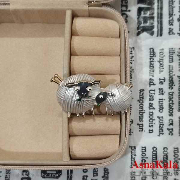 سنجاق سینه زنانه کد HAIR131246W