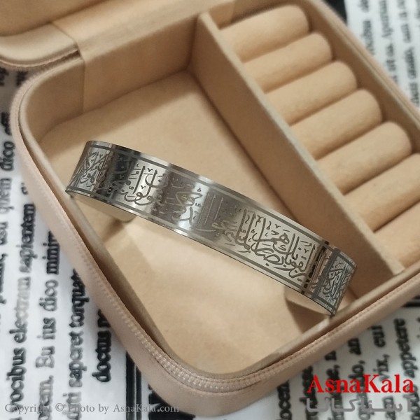 دستبند و بنگل استیل مدل وان یکاد کد DSB181765W