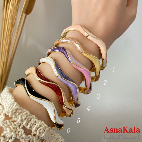 بنگل میناکاری زنانه فشن کد DSB181776W