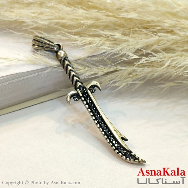 آویز  مردانه  ورشو طرح  شمشیر ذولفقار کد GNB162731W