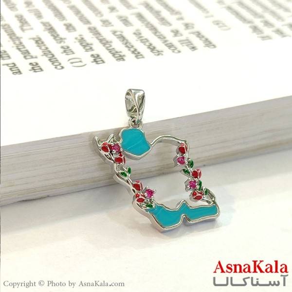 آویز استیل زنانه و مردانه ایران کد GNB162761W