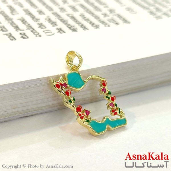 آویز استیل زنانه و مردانه ایران کد GNB162763W