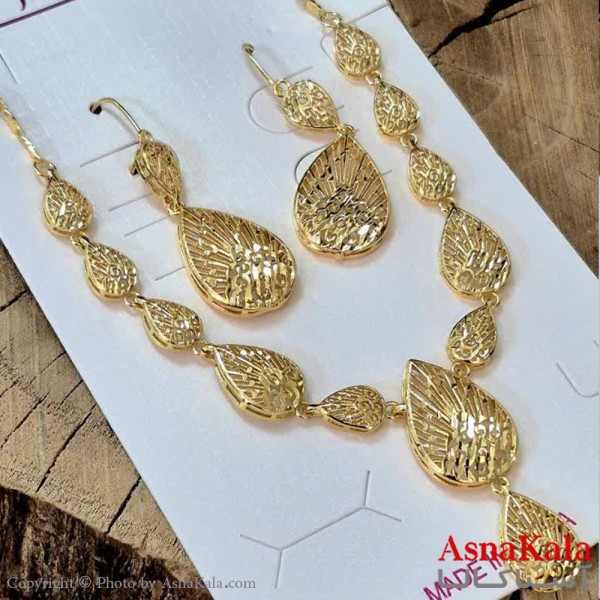 نیمست  طلاروس اشک جدید رنگ طلایی کد NIM141304W