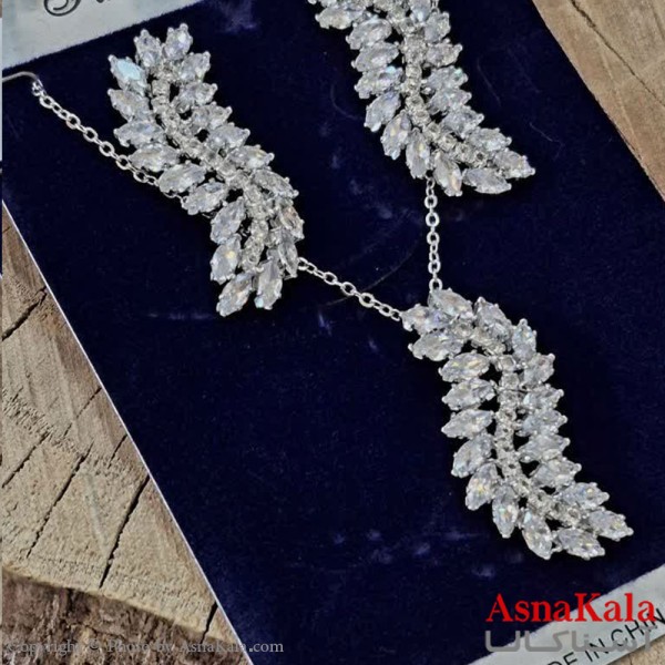 سرویس جواهری زنانه طرح مجلسی آبکاری رادیوم  کد NIM141321W
