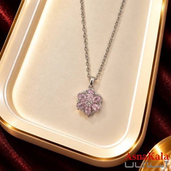 گردنبند پینترستی دخترانه استیل 316 مدل ستاره فانتزی کد GNB162856W