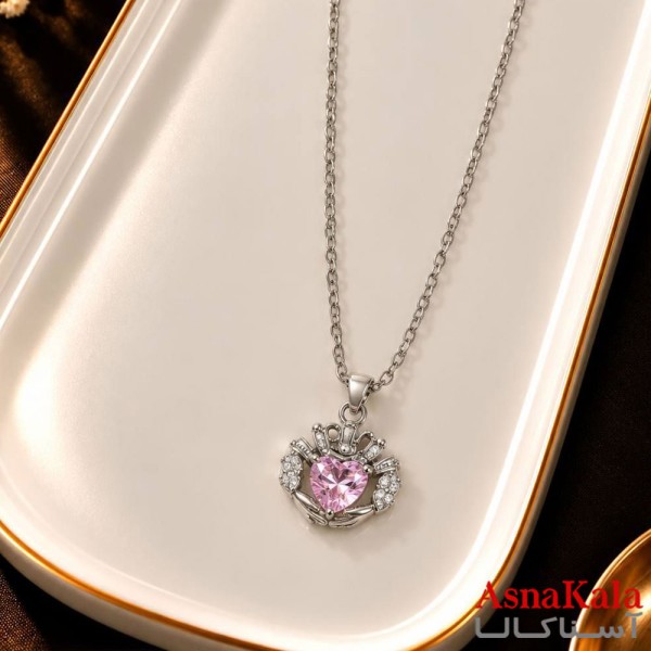 گردنبند پینترستی دخترانه استیل 316 مدل ستاره فانتزی کد GNB16295W