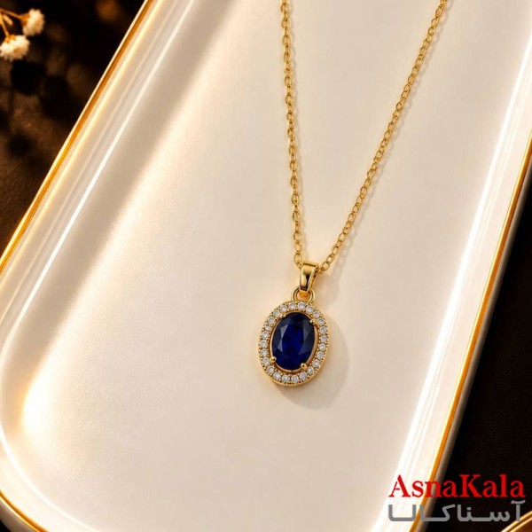 گردنبند پینترستی دخترانه استیل 316 مدل ستاره فانتزی کد GNB16312W