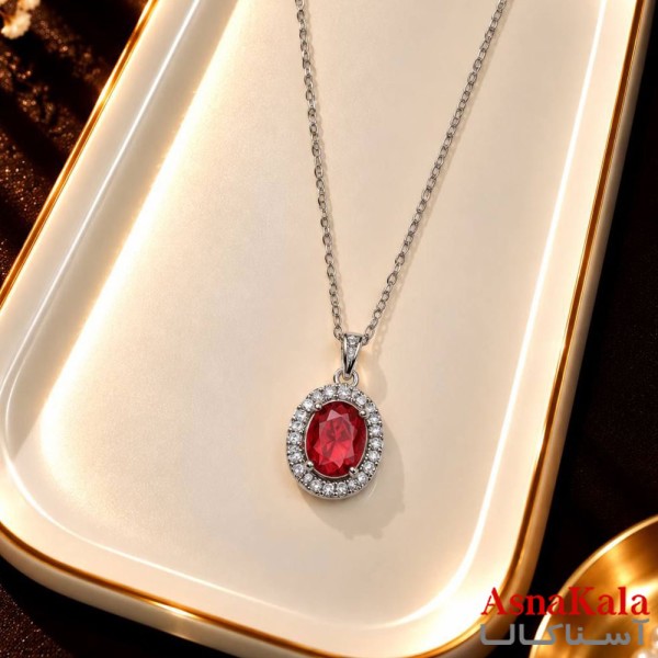 گردنبند پینترستی دخترانه استیل 316 مدل ستاره فانتزی کد GNB16329W