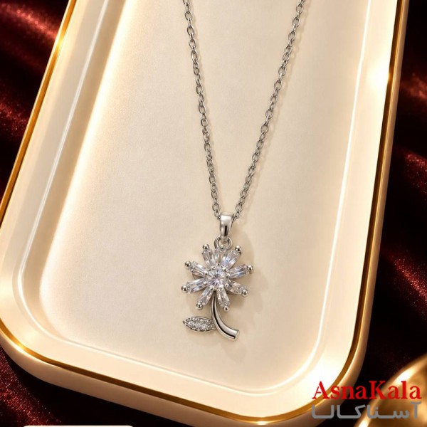 گردنبند پینترستی دخترانه استیل 316 مدل ستاره فانتزی کد GNB16337W