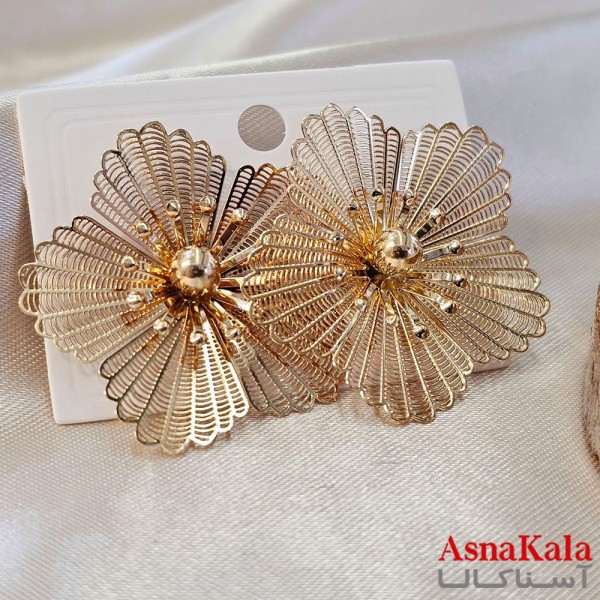 گوشواره فانتزی  مدل گل دخترانه  کد GSH15121946W