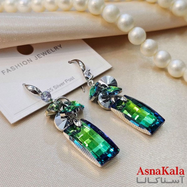 گوشواره فانتزی  مدل رنگی دخترانه  کد GSH15121957W