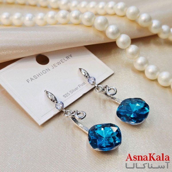 گوشواره فانتزی  مدل رنگی دخترانه  کد GSH15121960W