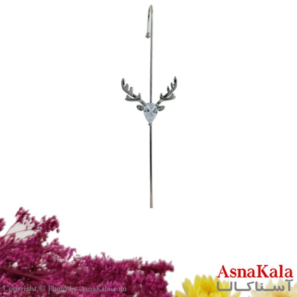 گوشواره کراس شاخ گوزن برند YSX کد GSH1583W - آسنا کالا