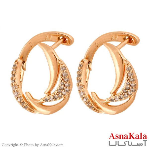 گوشواره نگین دار زنانه ژوپینگ کد GSH1591W - اسنا کالا