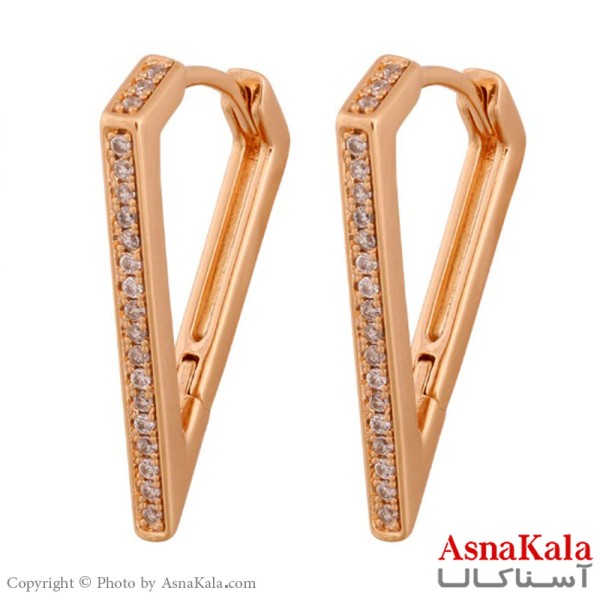 گوشواره زنانه ژوپینگ کد GSH15107W - اسنا کالا
