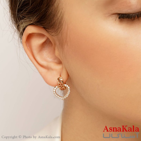 گوشواره زنانه ژوپینگ کد GSH15128W - آسناکالا