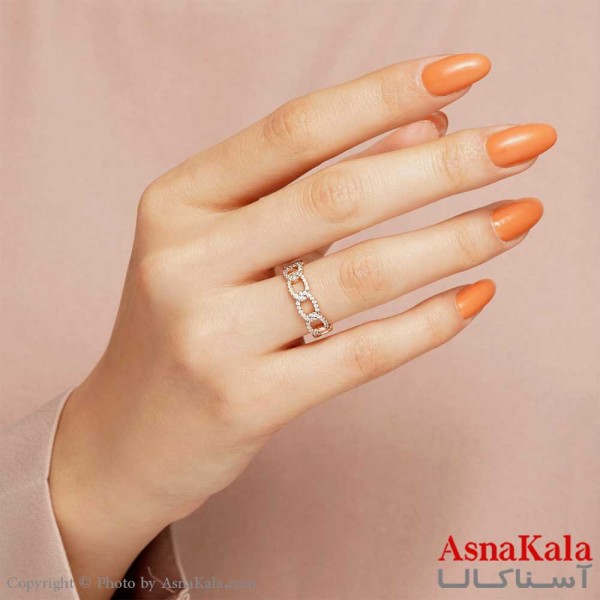 انگشتر زنانه ژوپینگ کد ANG1931W - اسنا کالا