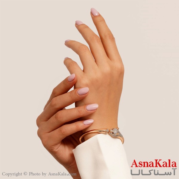 دستبند النگویی زنانه ژوپینگ مدل ببر کد DSB1854W - آسناکالا