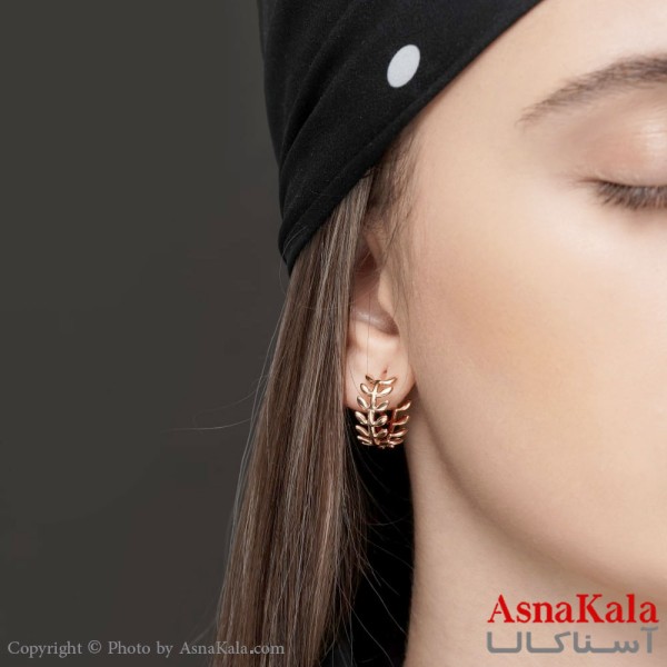 گوشواره زنانه ژوپینگ مدل گندمی کد GSH1596W - اسنا کالا
