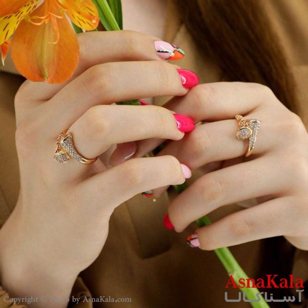 انگشتر زنانه ژوپینگ کد ANG1929W - اسنا کالا
