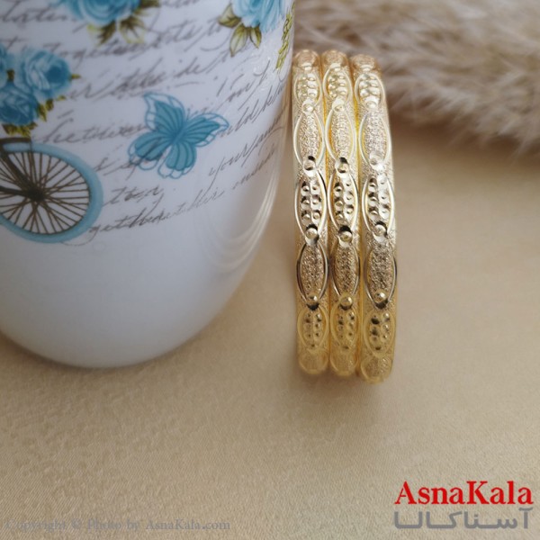 النگوی زنانه طلاروس سایز 6میل کد DSB1866W - آسناکالا