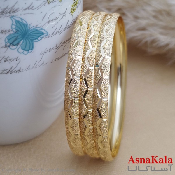 النگوی زنانه طلاروس سایز 6میل کد DSB1868W - آسناکالا
