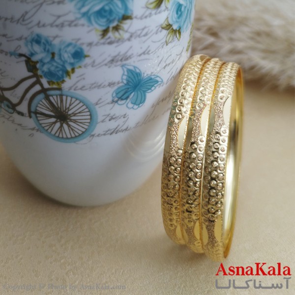 النگوی زنانه طلاروس سایز 6میل کد DSB1870W - آسناکالا