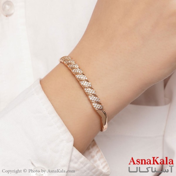 دستبند برند ژوپینگ Xuping Bracelet  کد DSB1884W - آسنا کالا