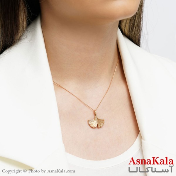 گردنبند مدل دم نهنگ برند ژوپینگ Xuping Necklace Whale کد GNB16173W