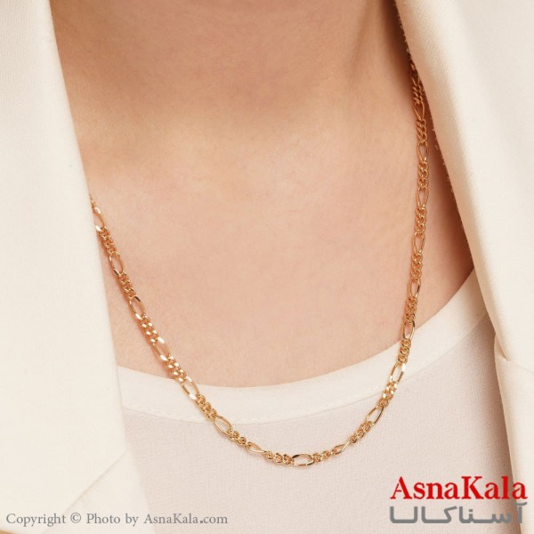 گردنبند ژوپینگ 50 سانت مدل فیگارو Xuping Necklace کد GNB16194W