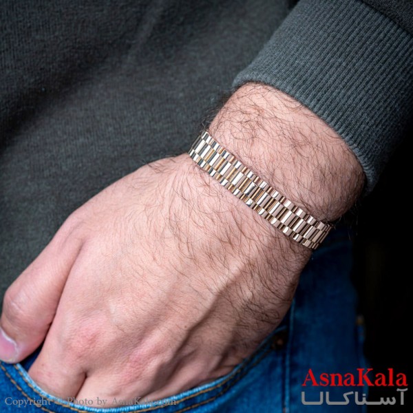 دستبند رولکس مردانه Rolex Bracelet کد DSB18113W
